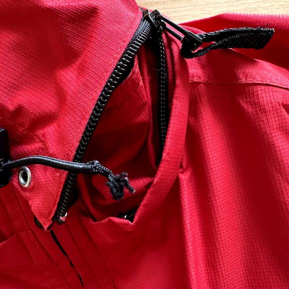 Obermeyer Dynamic Ski Jacket Hooded Full Zip Lined Outdoor Snowboarding Red 12 - Picture 2 of 6